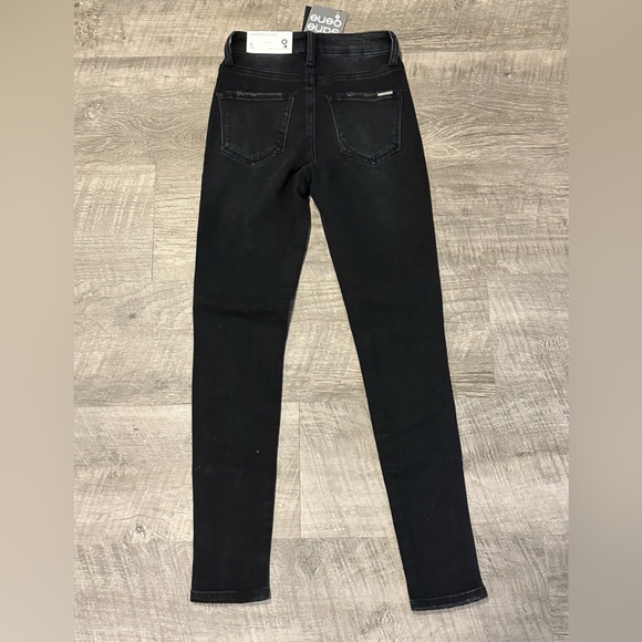 NWT INSANE GENE Black High Rise Skinny Jeans 23/0 - Picture 2 of 7